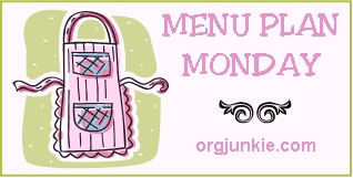 Menu Plan Monday