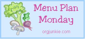 Menu Plan Monday button