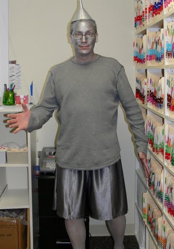 Kevin as the Tin Man