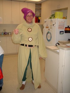 Hubby Kevin as Dopey Halloween 2008