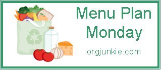 Menu Plan Monday