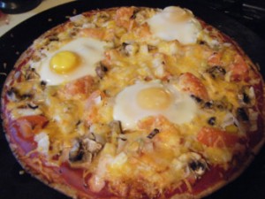 Pizza With Egg