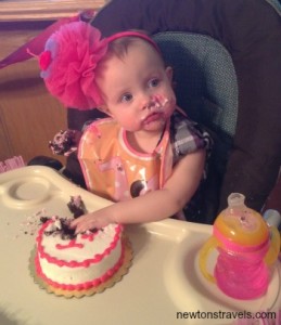 1st birthday Bella