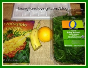 Get Well Green Smoothie Ingredients