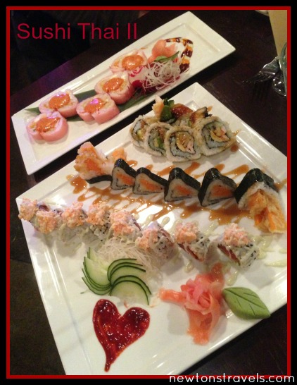 sushi thai valentines