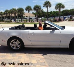 Kev in convertible