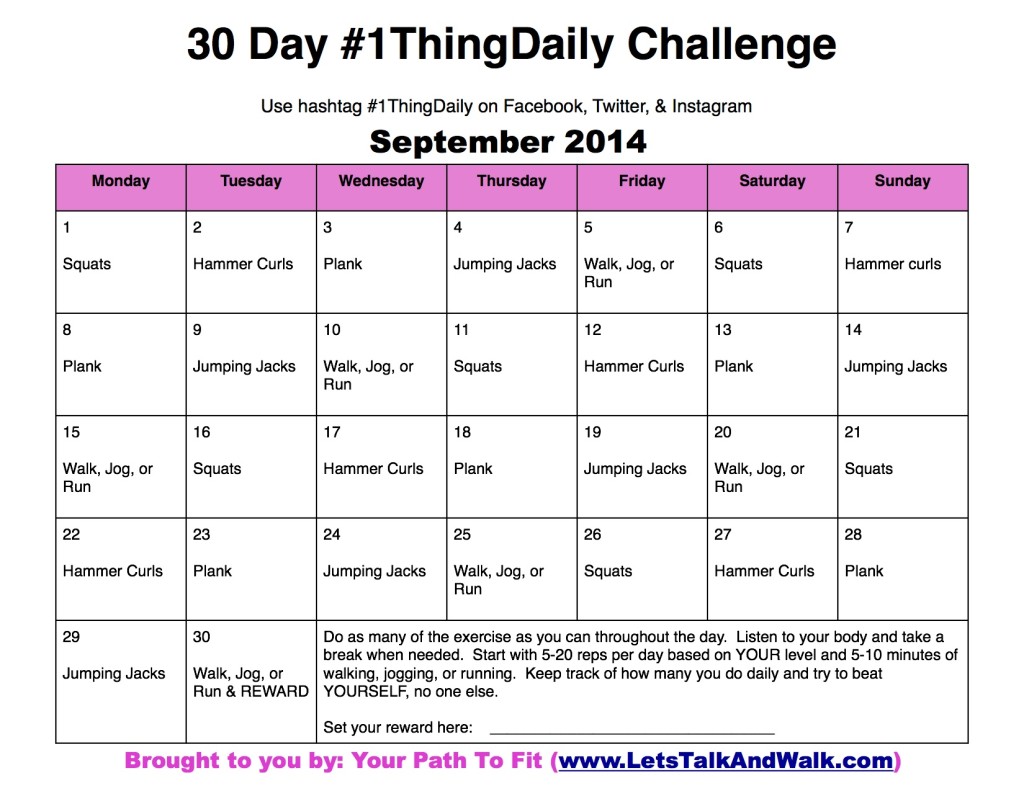 September Daily Challenge