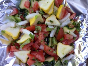 Grilled Veggies Recipe in Foil