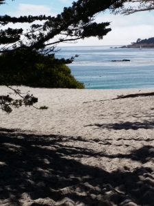 Carmel Beach, CA view