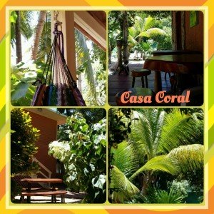 Roatan Honduras Casa Coral collage