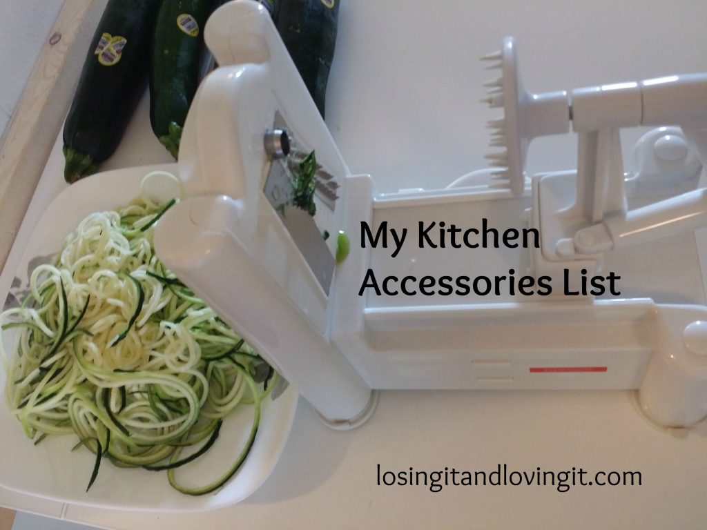 Angie's Kitchen Accessories List