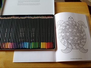 Coloring to Relax