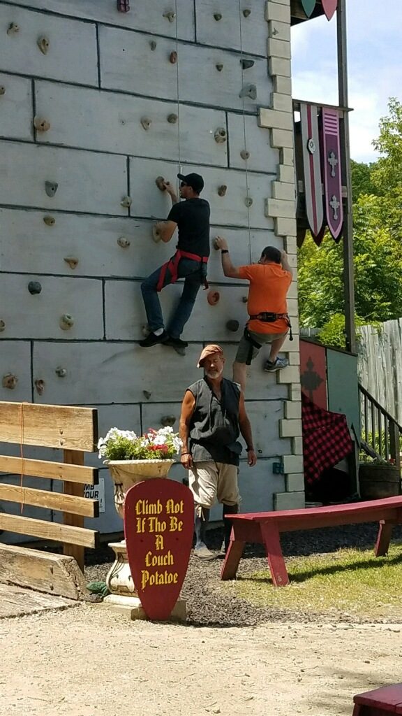 Climbing wall