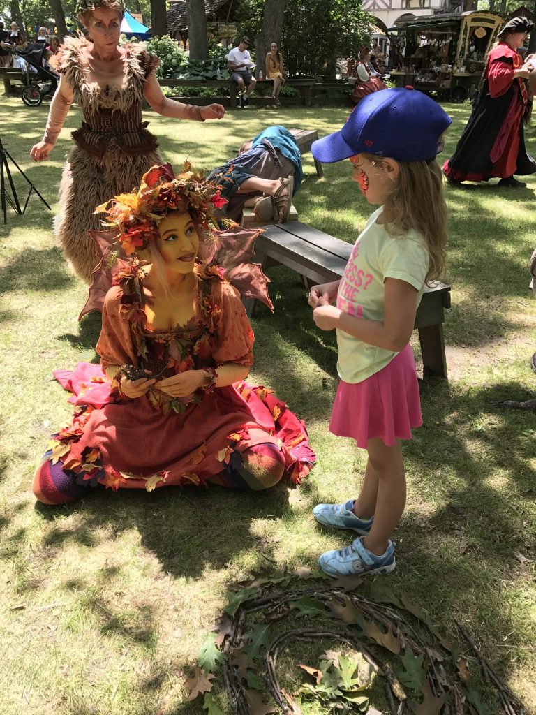 Fairy at Renaissance Faire