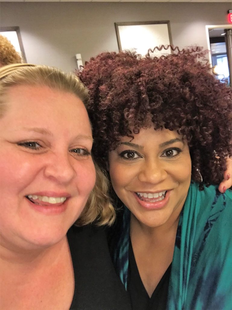 Angie and Kim Coles