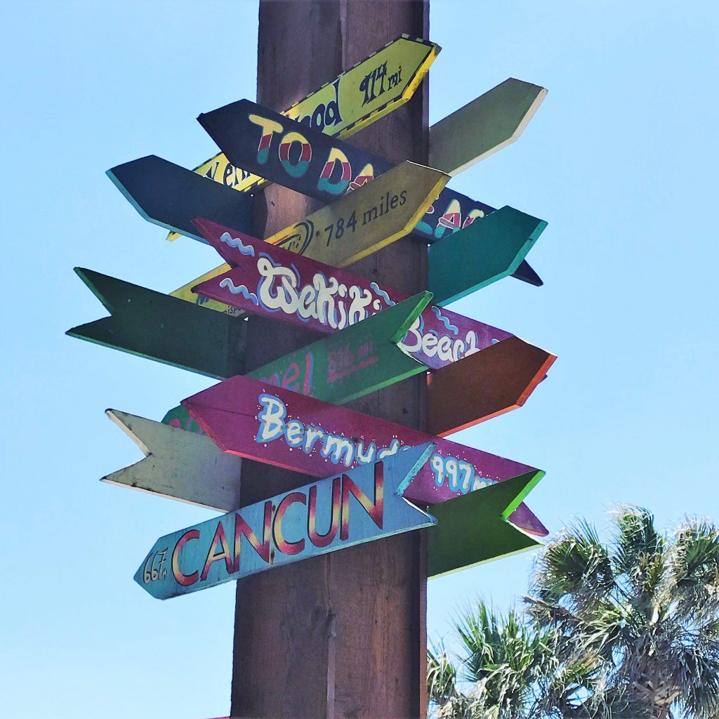 Fun Sign at Ocean Deck