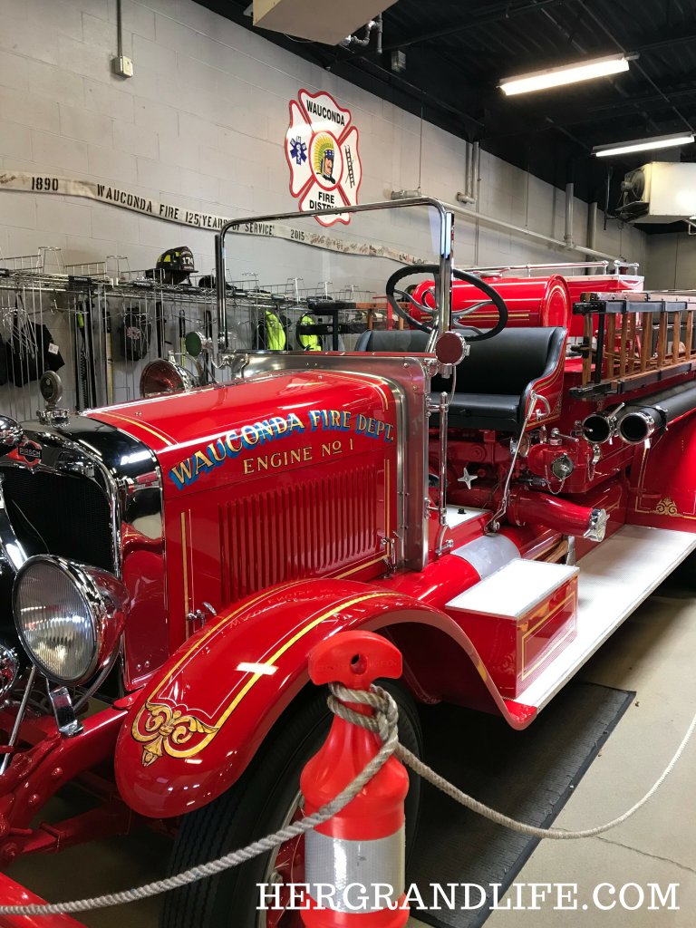 Old Fashioned Fire Truck