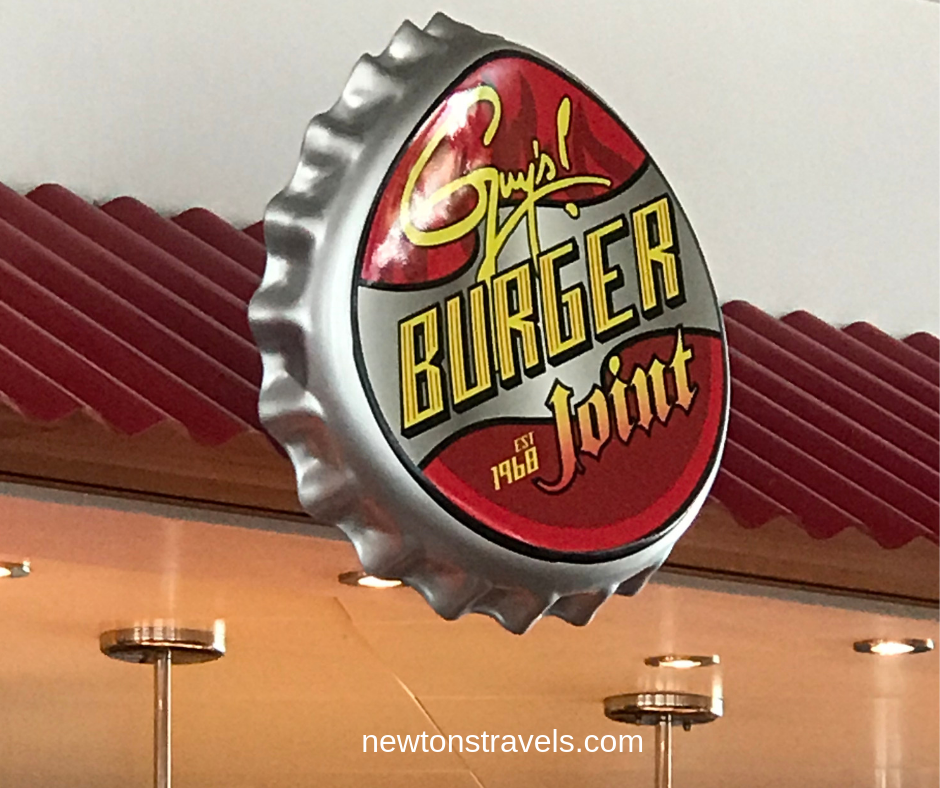 Guy's Burger Joint on Carnival Victory