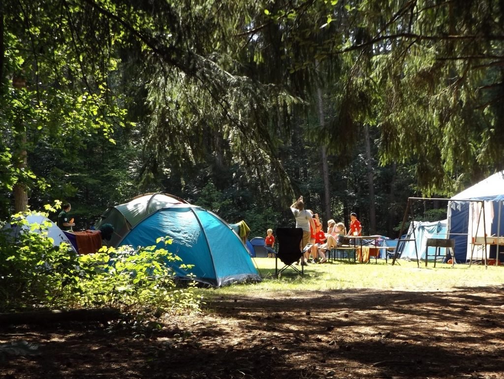 First time camping tips for campground camping
