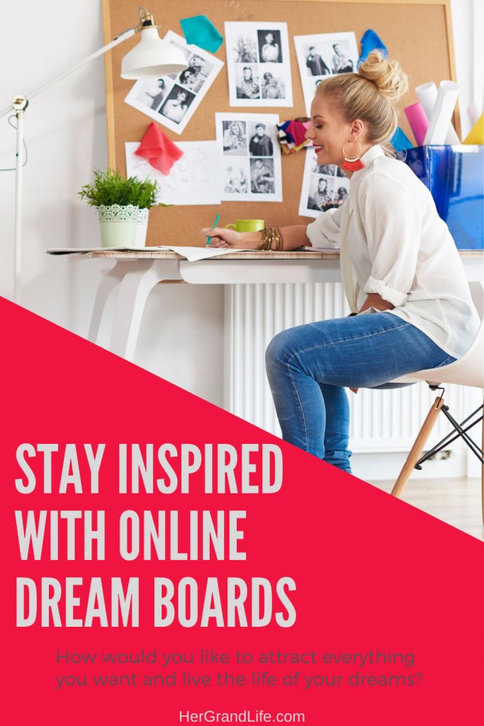 Online dream boards.
