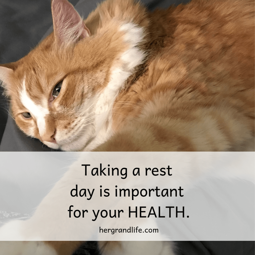 Rest for self-care